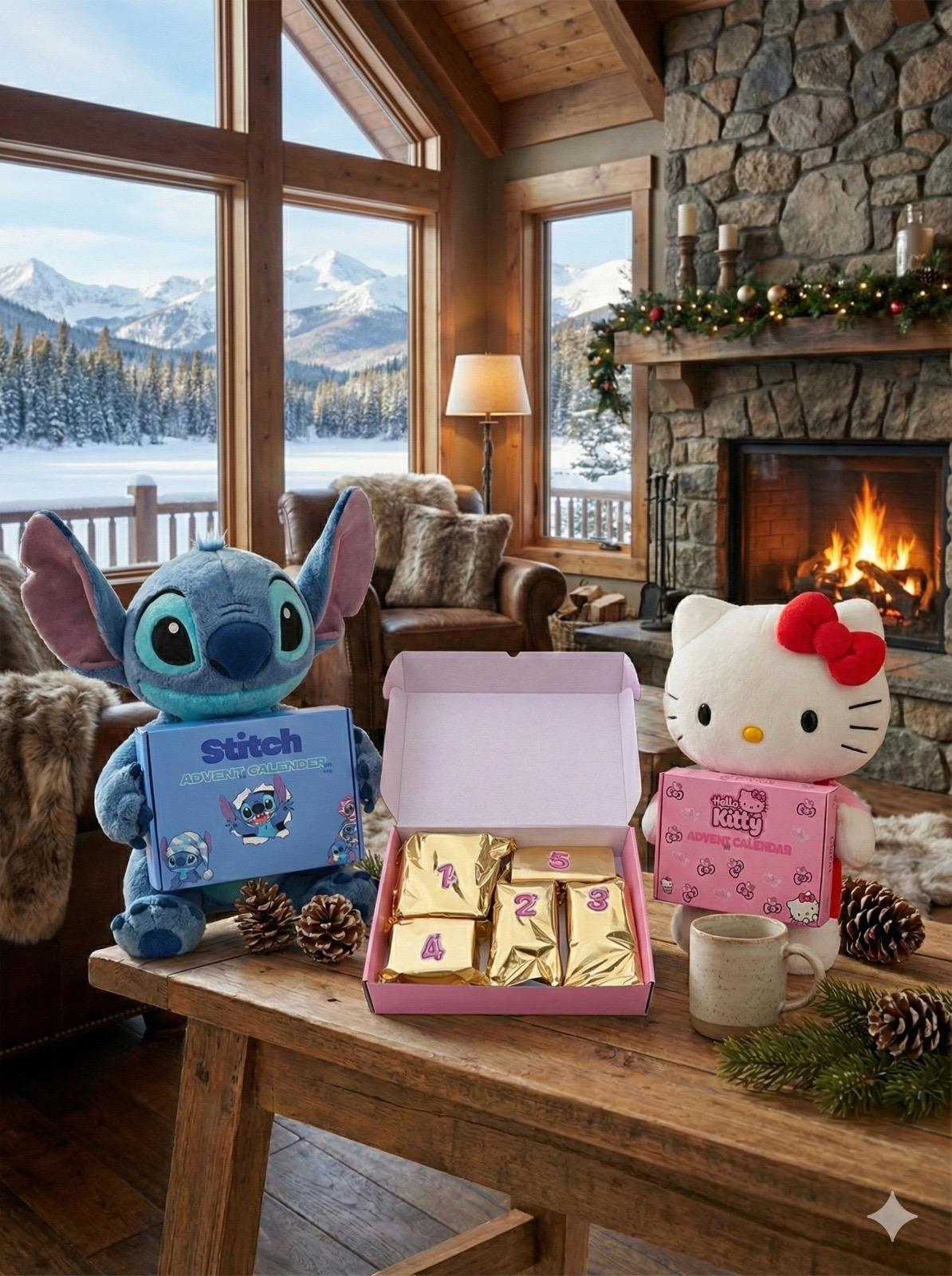 Hello Kity Yılbaşı Temalı Advent Calender Kutusu