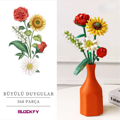 Büyülü Duygular Buketi Çicek Blockfy™