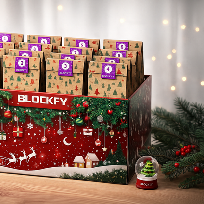 Yılbaşı Temalı Advent Calender Kutusu