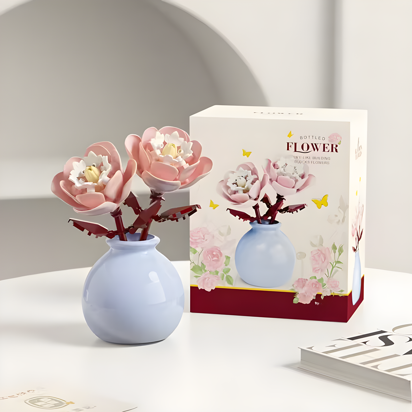 Şakayık Çiçeği Vazolu Blockfy™