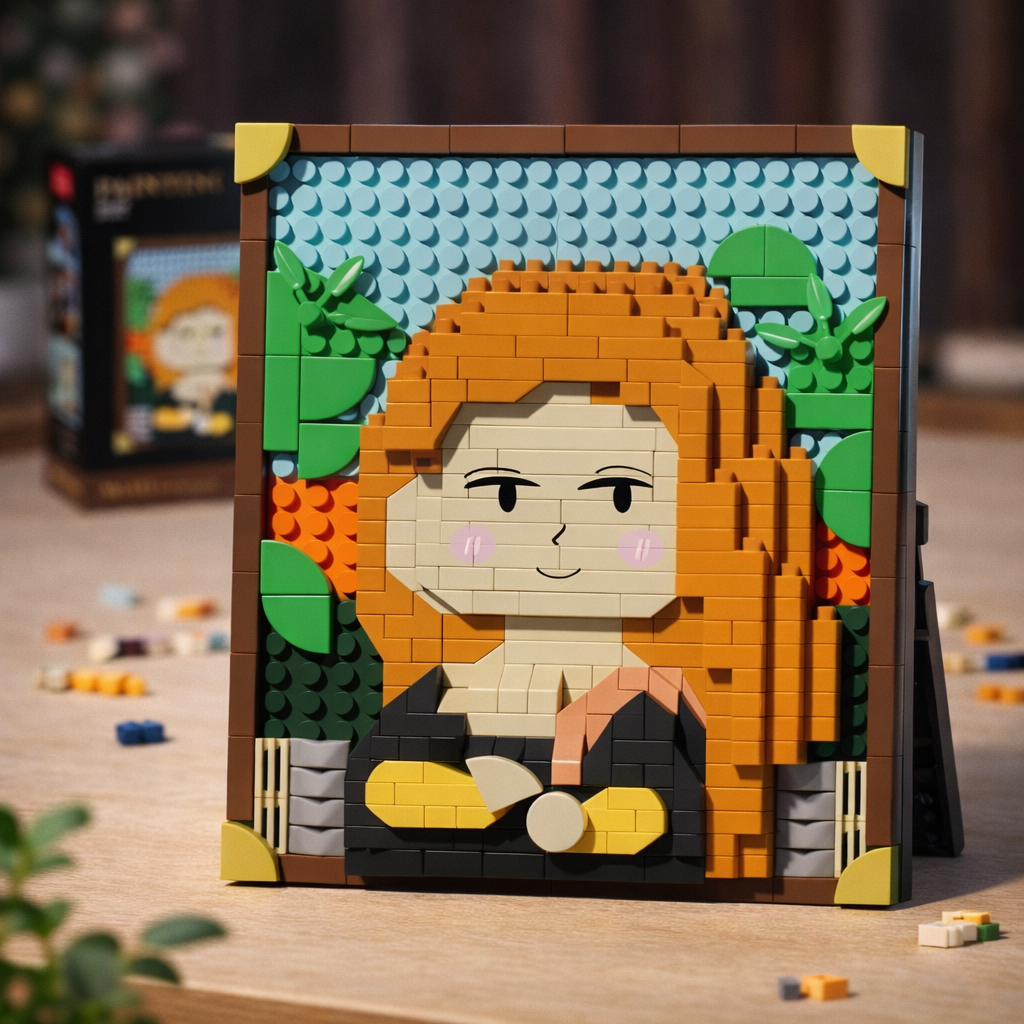 Sessiz Gülümseme Art Blockfy™